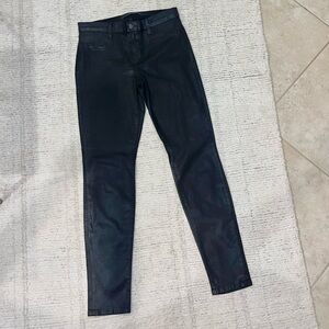J Brand waxed Super Skinny jeans